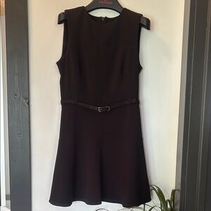 Topshop Black Mini Dress with Belt